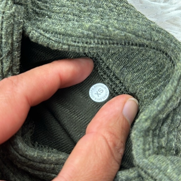 Lululemon Along the Way Dress Heathered Dark Olive - Picture 4 of 8